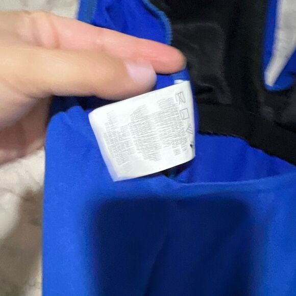 Magicsuit Theresa Blue One Piece Swim Romper Size 8 - Picture 7 of 11